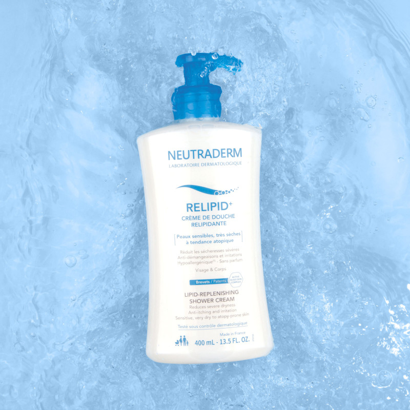 Neutraderm RELIPID+ lipīdus atjaunojošs dušas krēms 400ml