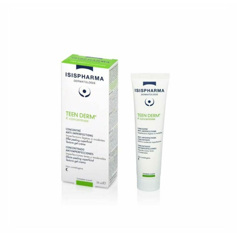 ISISPHARMA TEEN DERM K concentrate koncentrāts komedoniem 30ml