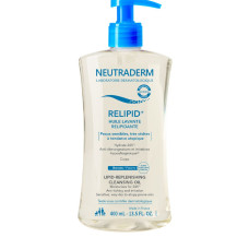 Neutraderm RELIPID+ lipīdus atjaunojoša dušas eļļa 400ml