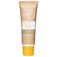 BIODERMA Photoderm Cover Touch SPF 50+ zeltaini tonēts saules aizsarglīdzeklis 40g