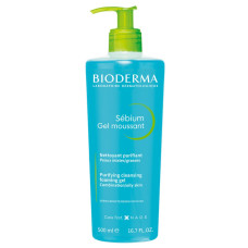 BIODERMA Sebium Gel moussant putojošais gels 500 ml