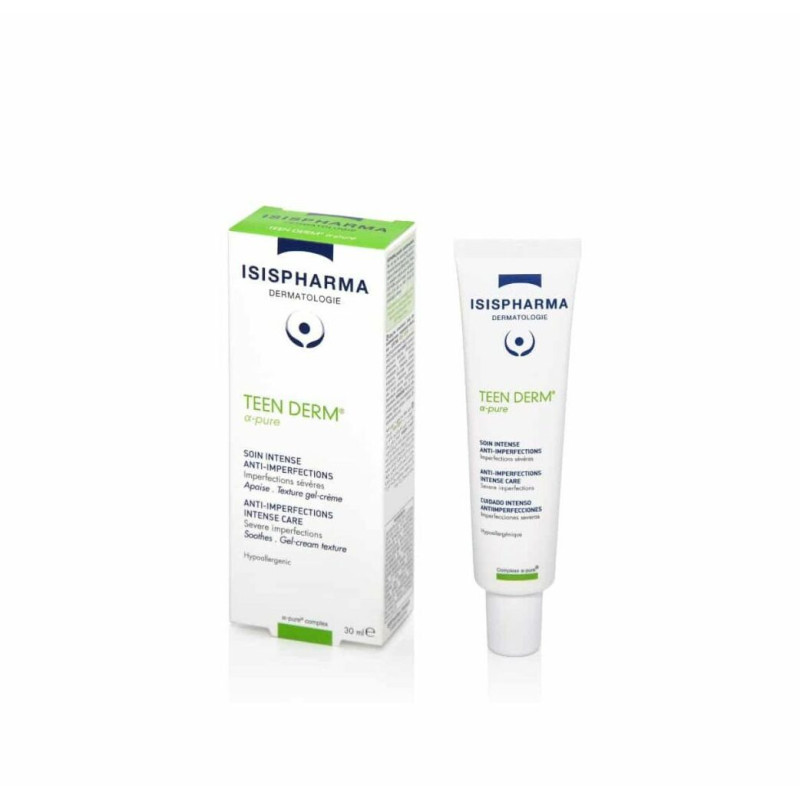 ISISPHARMA TEEN DERM α-pure intensīvi kopjošs līdzeklis 30ml