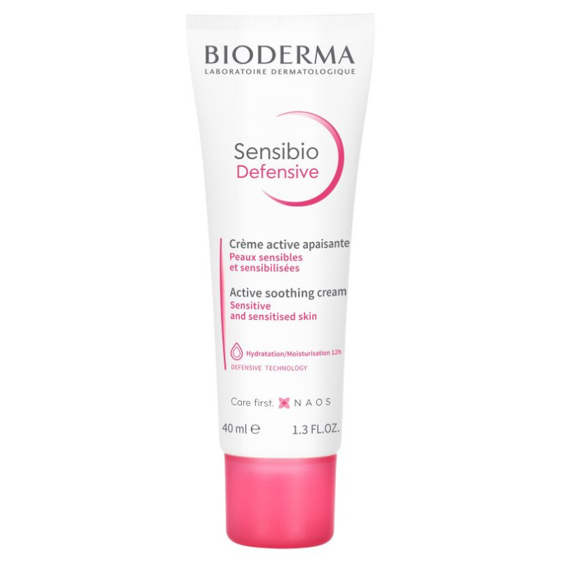 BIODERMA Sensibio Defensive aktīvs nomierinošs krēms 40 ml