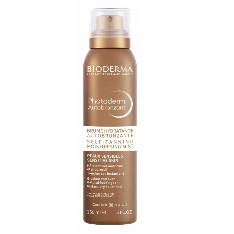 BIODERMA Photoderm Autobronzant mitrinošs pašiedeguma aerosols 150 ml