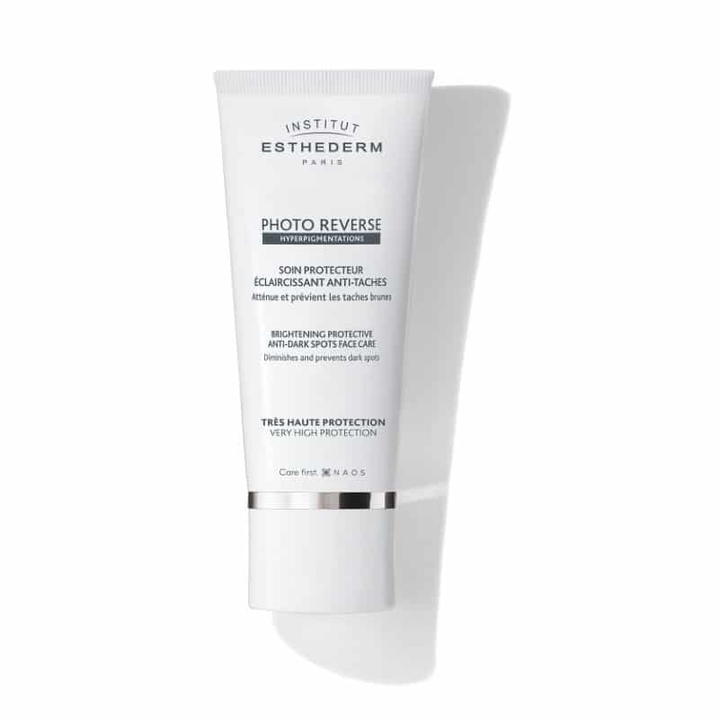 Institut Esthederm Photo Reverse ļoti augstas aizsardzības fluīds sejai ar pigmentācijas plankumiem 50 ml
