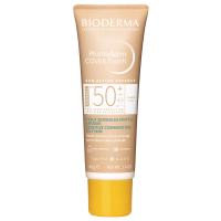 BIODERMA Photoderm Cover Touch SPF 50+ gaiši tonēts saules aizsarglīdzeklis 40g