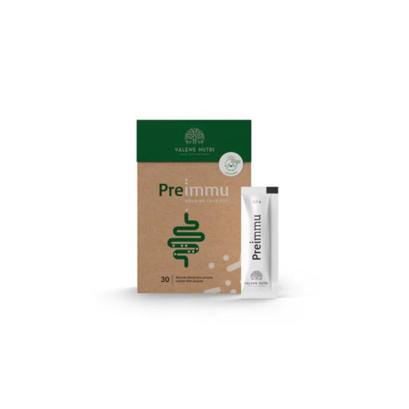 VALENS NUTRI Preimmu Prebiotika spēcīgai imunitātei, 3,5G X 30