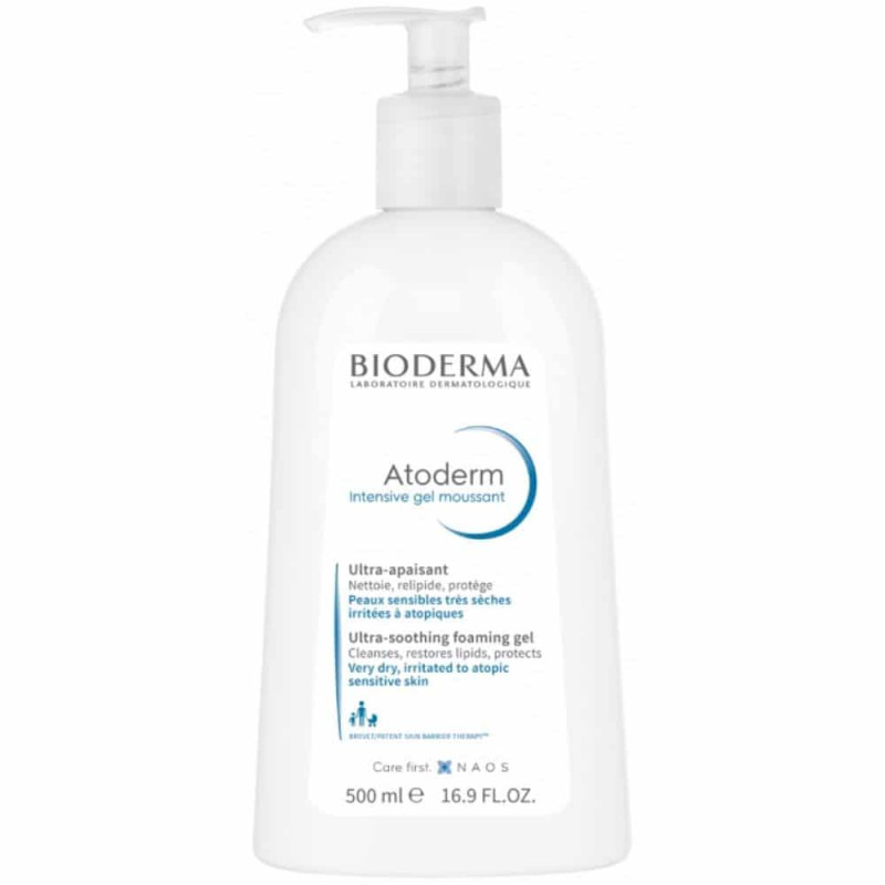 BIODERMA Atoderm Intensive Gel moussant putojošais gels 500 ml