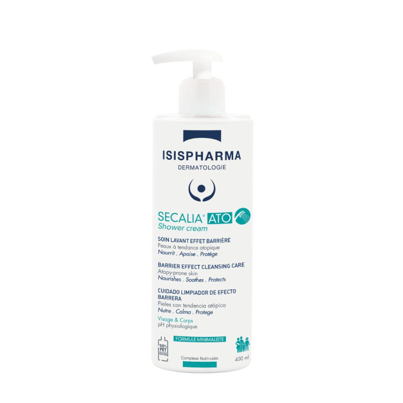 ISISPHARMA SECALIA® ATO Shower Cream dušas krēms sausai atopiskai ādai 400ml