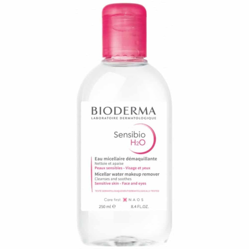 BIODERMA Sensibio H2O attīrošais ūdens 250 ml