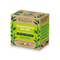 Beauterra CIETAIS ŠAMPŪNS NORMĀLIEM MATIEM ar zaļās tējas aromātu 75g