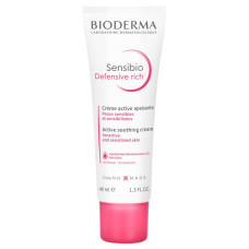 BIODERMA Sensibio Defensive rich aktīvs nomierinošs krēms 40 ml